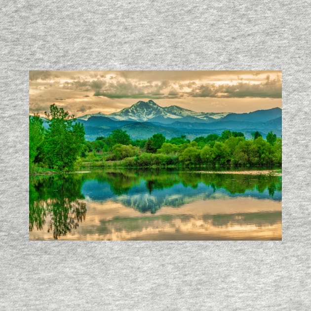 Golden Ponds Reflections by nikongreg